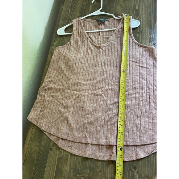 Natural Reflections Womens XL Pink Ribbed V-Neck Sweater - Picture 7 of 7